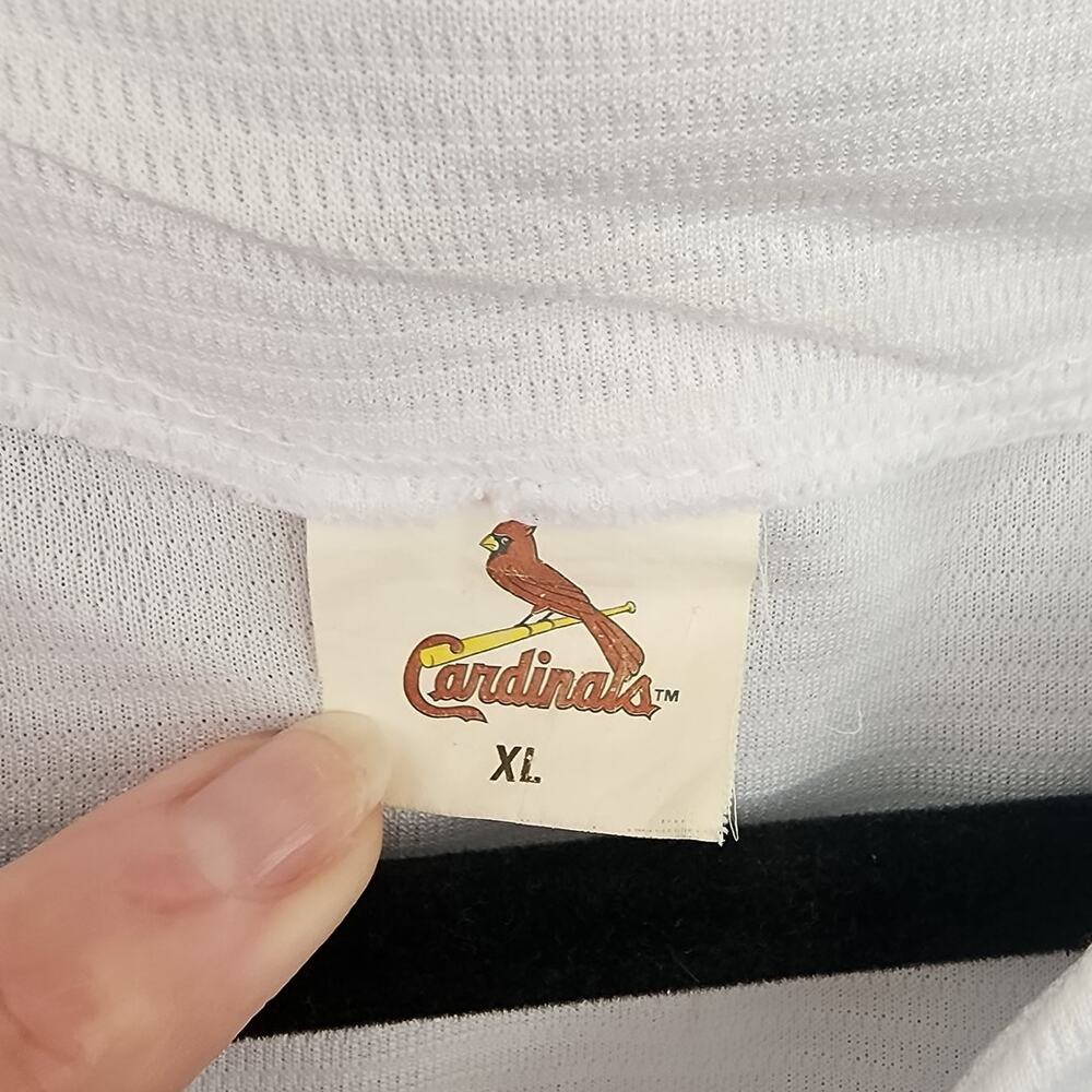 St. Louis Cardinals Mens XL White Embroidered Promotional Jersey 2018 - Picture 4 of 6